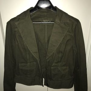 GAP jacket. Olive green/brown